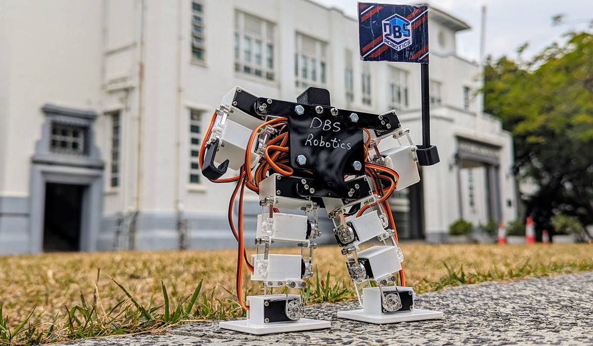 Photo of a small robot